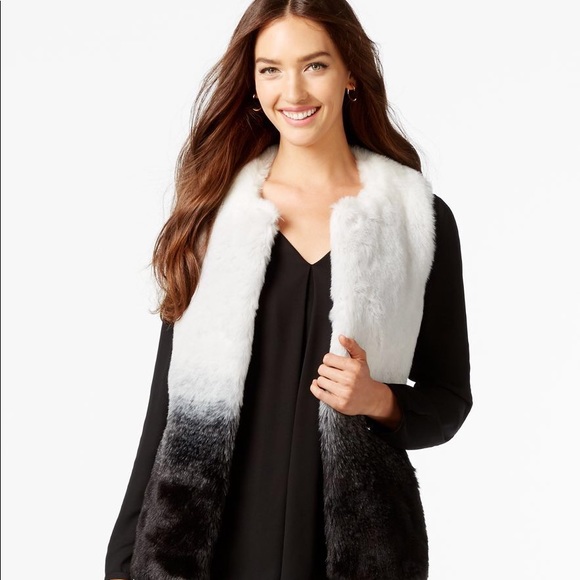 Vince Camuto Jackets & Blazers - Vince Camuto Faux Fur Hombre Vest